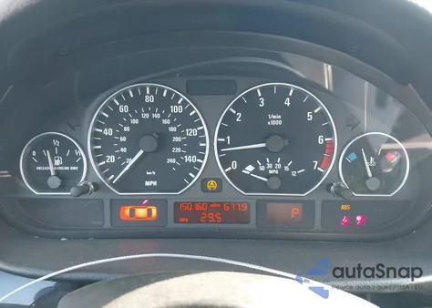 2001 BMW 330 I из США, поврежденный, VIN WBAAV53441JS90432